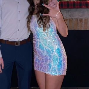 Dillard's Homecoming Sequin Dress